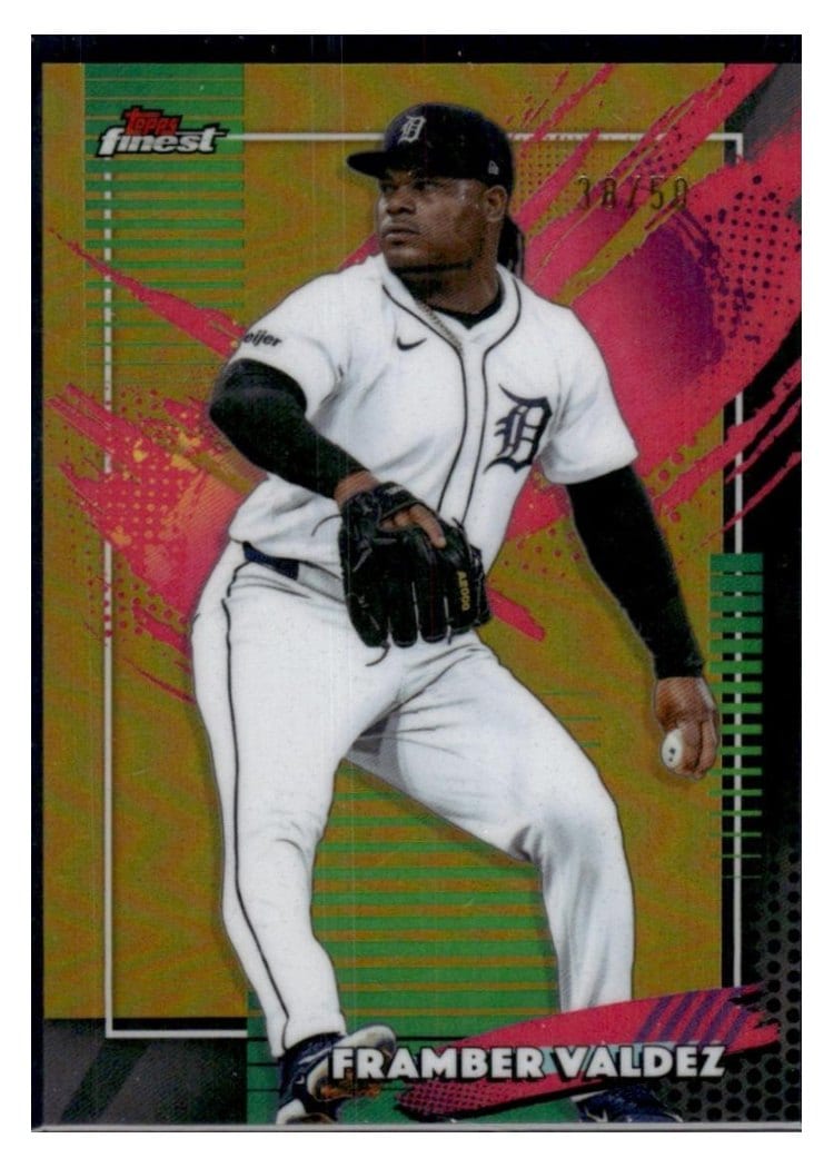 2026 Topps Finest Framber Valdez #205 card