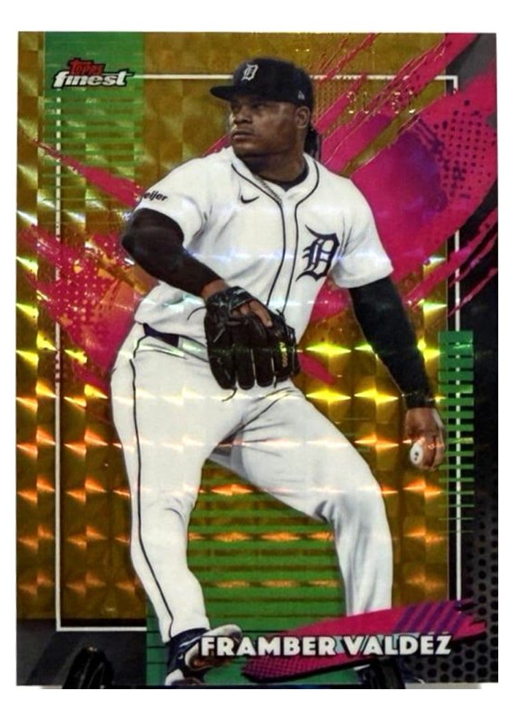 2026 Topps Finest Framber Valdez #205 card