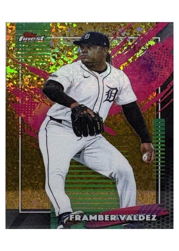 2026 Topps Finest Framber Valdez #205 card