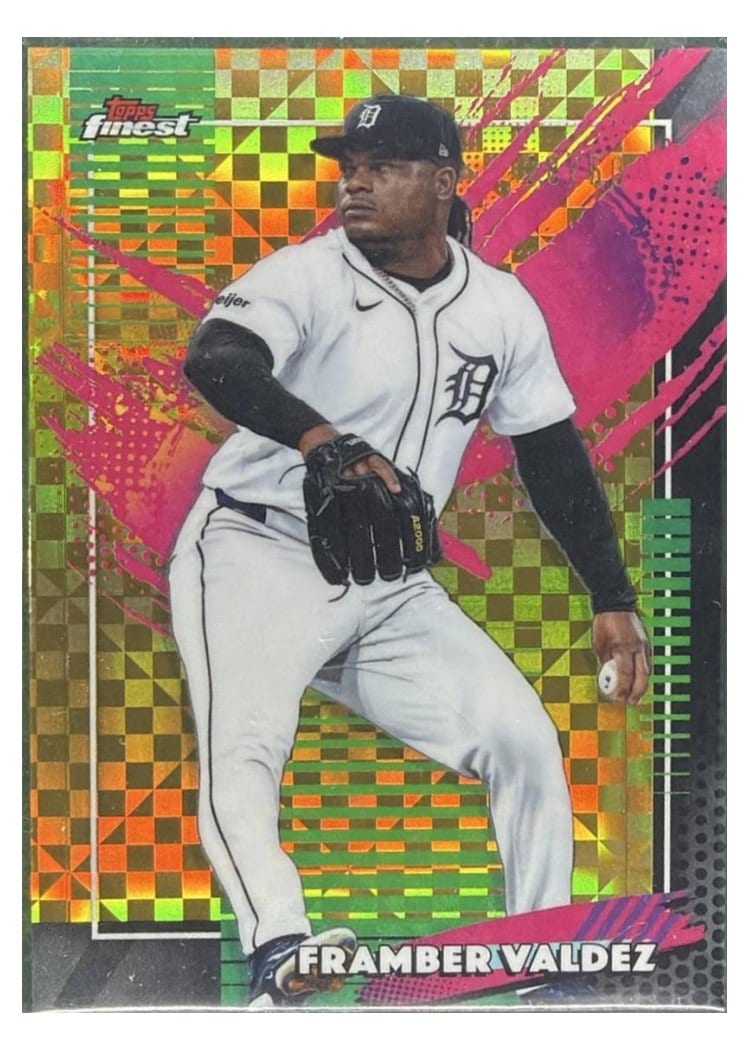 2026 Topps Finest Framber Valdez #205 card