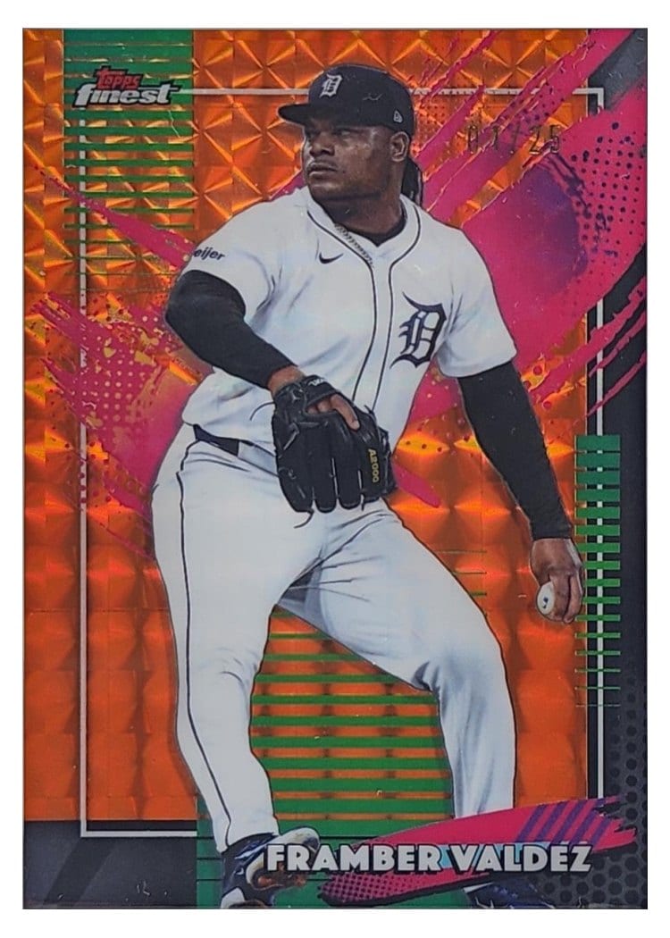 2026 Topps Finest Framber Valdez #205 card