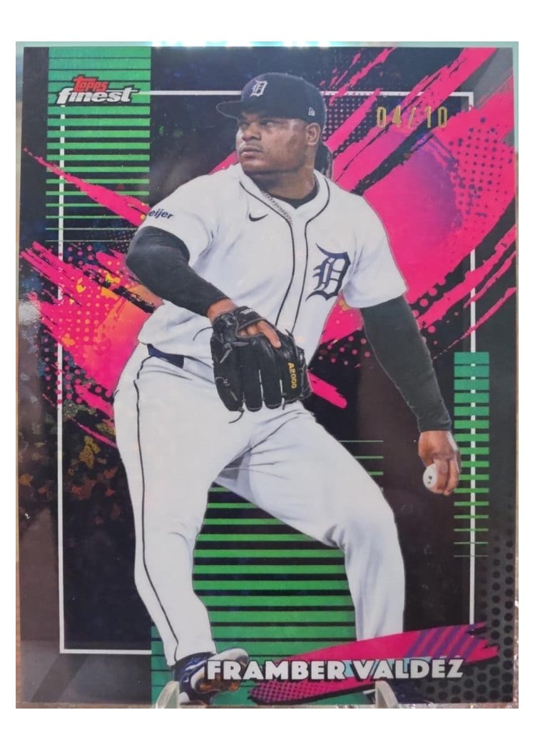 2026 Topps Finest Framber Valdez #205 card