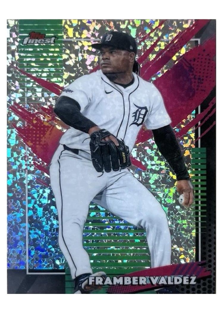 2026 Topps Finest Framber Valdez #205 card