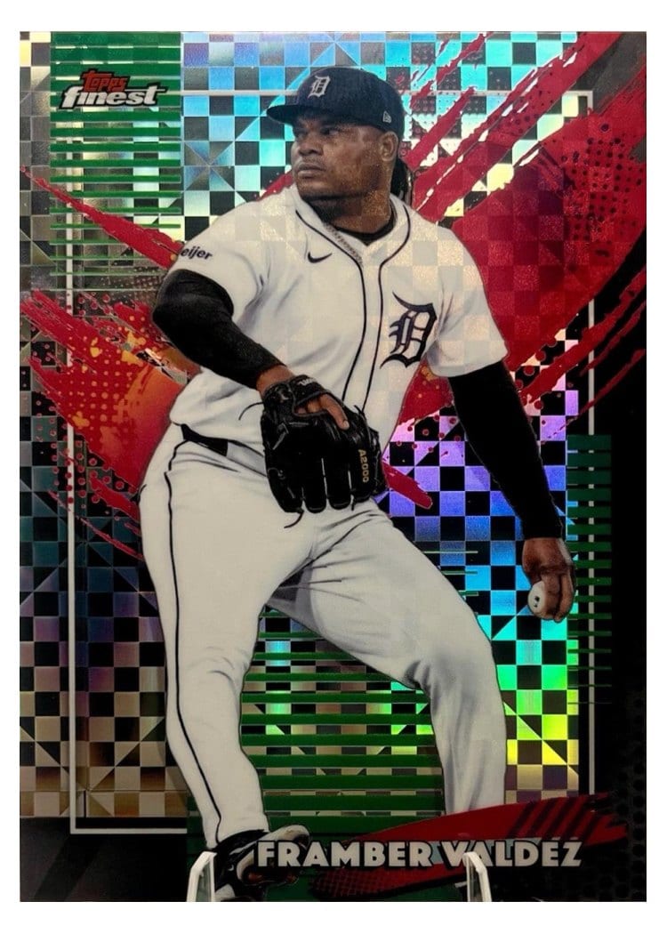 2026 Topps Finest Framber Valdez #205 card