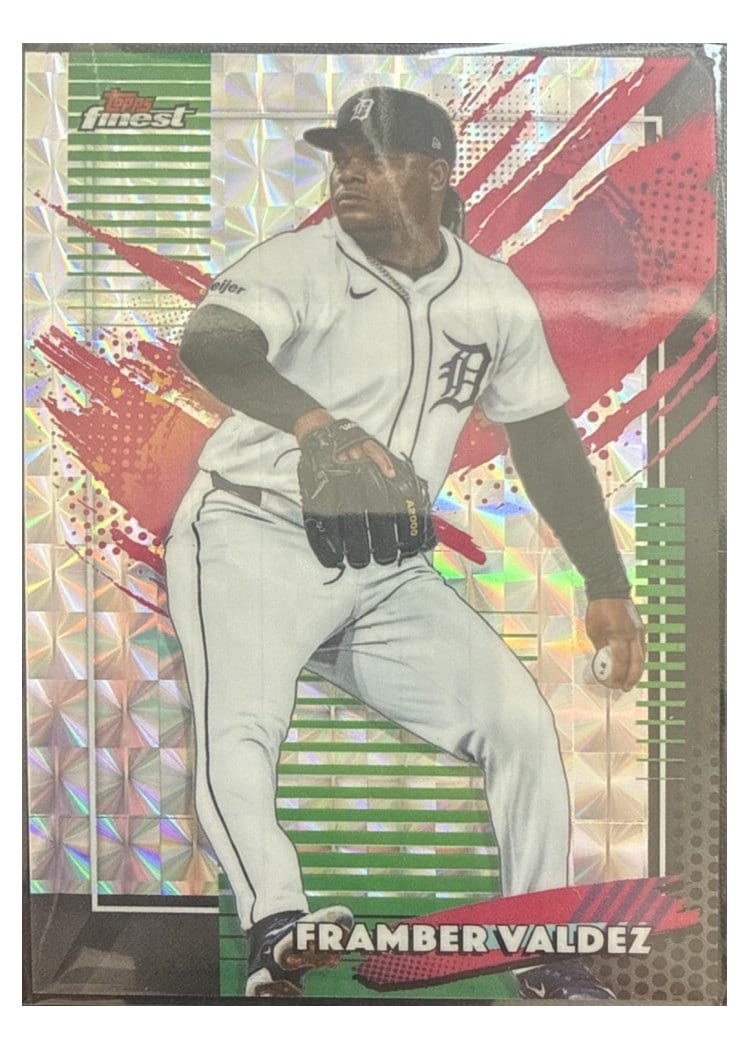 2026 Topps Finest Framber Valdez #205 card
