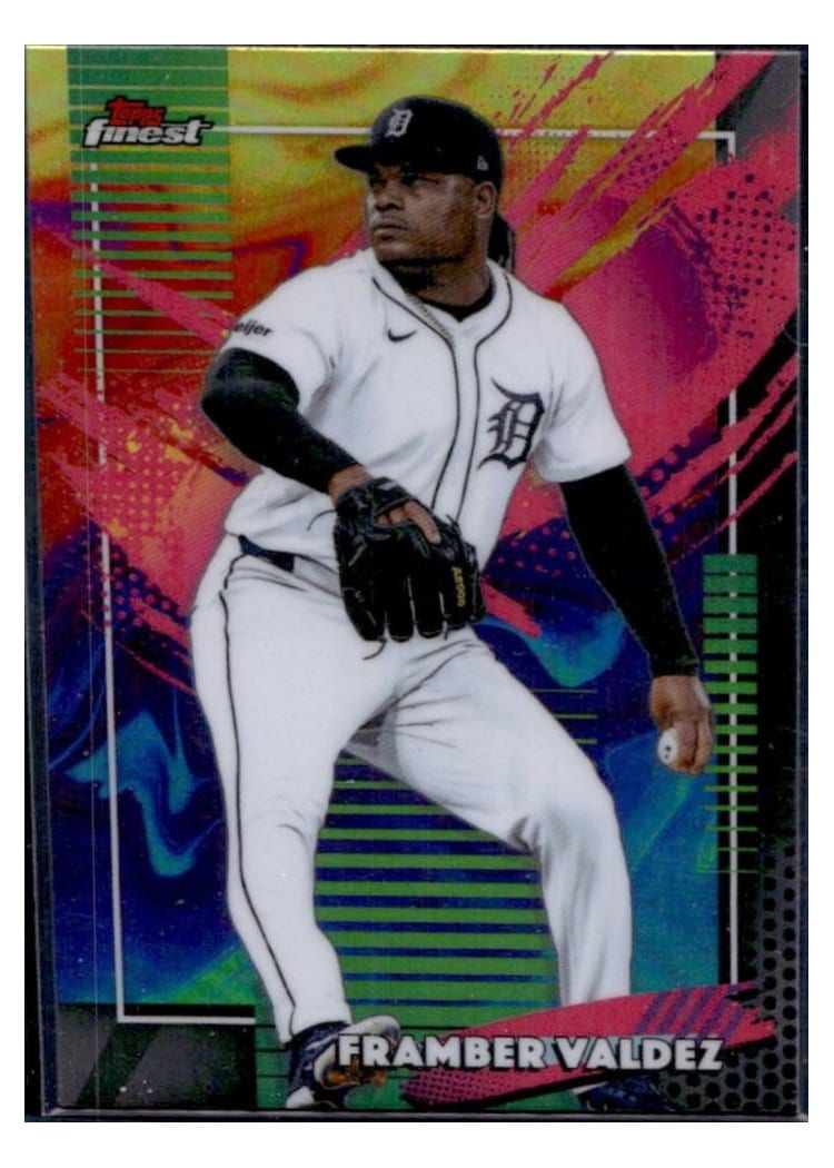 2026 Topps Finest Framber Valdez #205 card