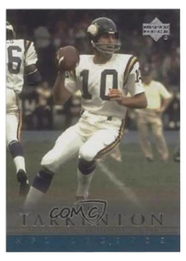 2000 Upper Deck Legends Fran Tarkenton #37 card