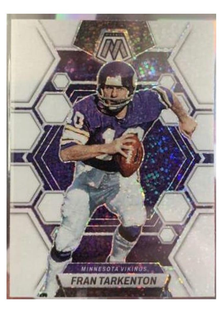 2023 Panini Mosaic Base Set Fran Tarkenton White Sparkle #159 card