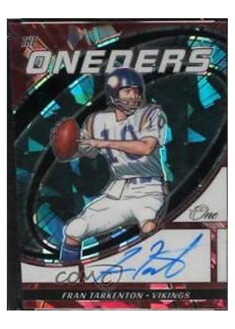 2023 Panini One The Oneders Autographs Fran Tarkenton #365 card