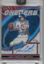 2023 Panini One The Oneders Autographs Fran Tarkenton #365 card
