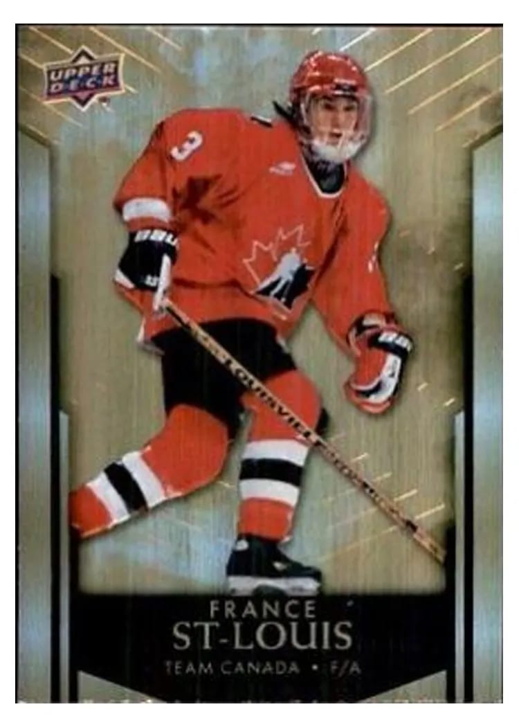 2023 Upper Deck Tim Hortons Legends France St Louis #77 card