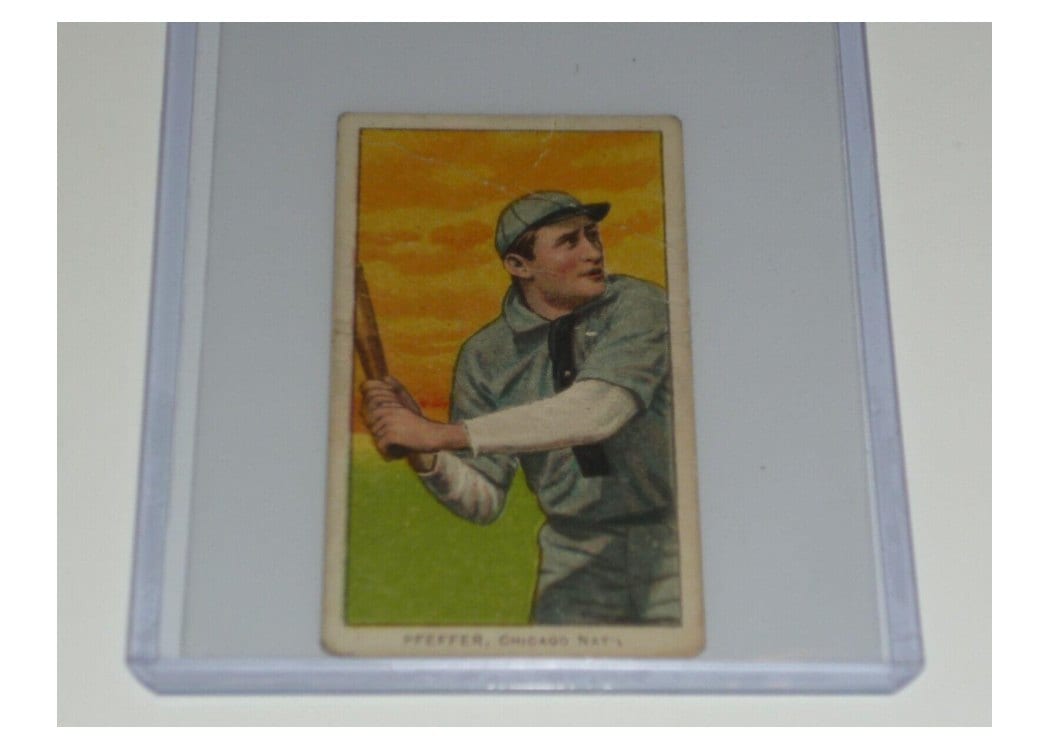 1909 T206 Sovereign 460 Francis Pfeffer card