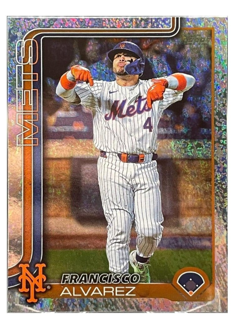 2025 Topps Base Set Francisco Alvarez Holo Foil #171 card