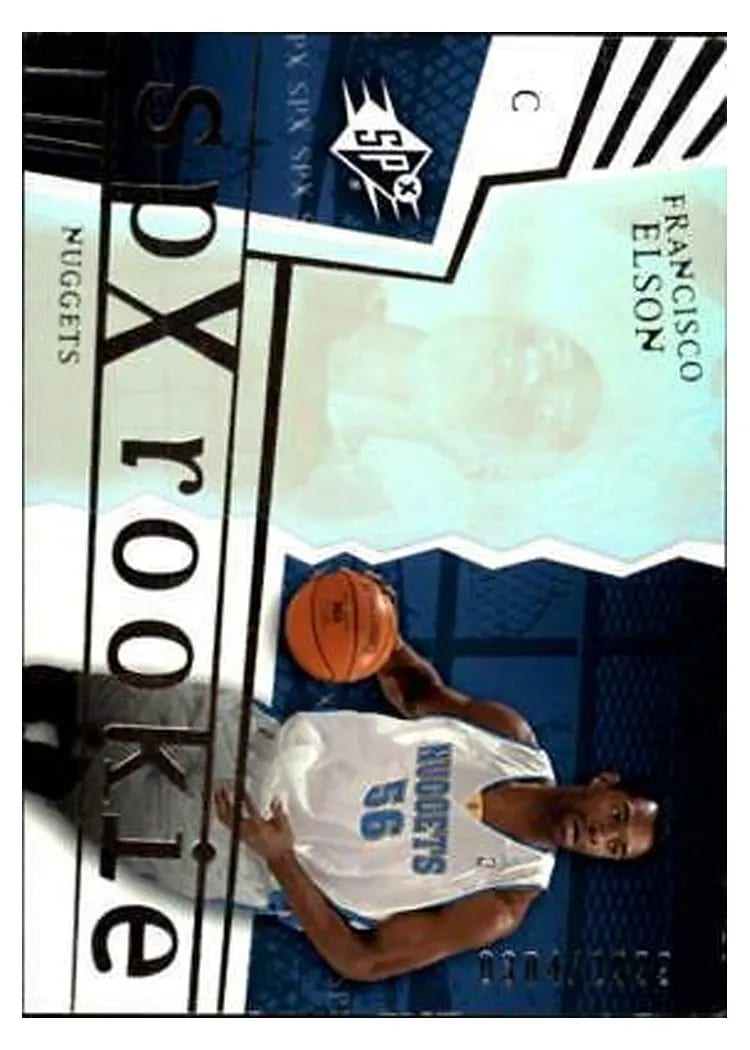 2003 Spx Francisco Elson #141 card
