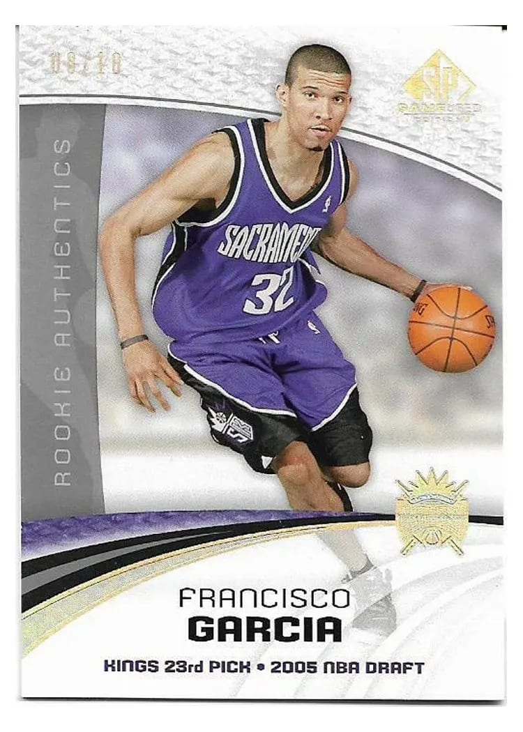 2005 SP Game Used Francisco Garcia #123 card