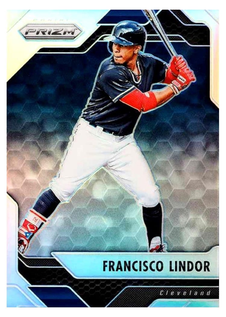2017 Panini Chronicles Prizm Francisco Lindor #49 card