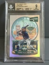 2021 Panini Diamond Kings Downtown Francisco Lindor #D-17 card