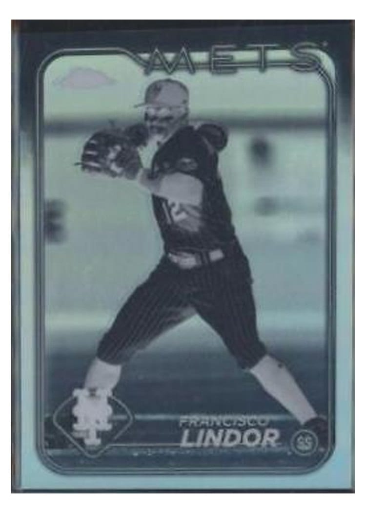 2024 Topps Chrome Francisco Lindor #137 card