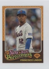 2024 Topps Heritage Mini New Age Performers Francisco Lindor #NAP-11
