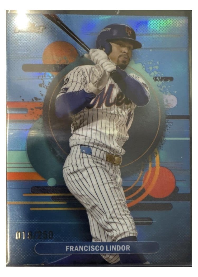 2025 Finest Base Set Francisco Lindor #113 card