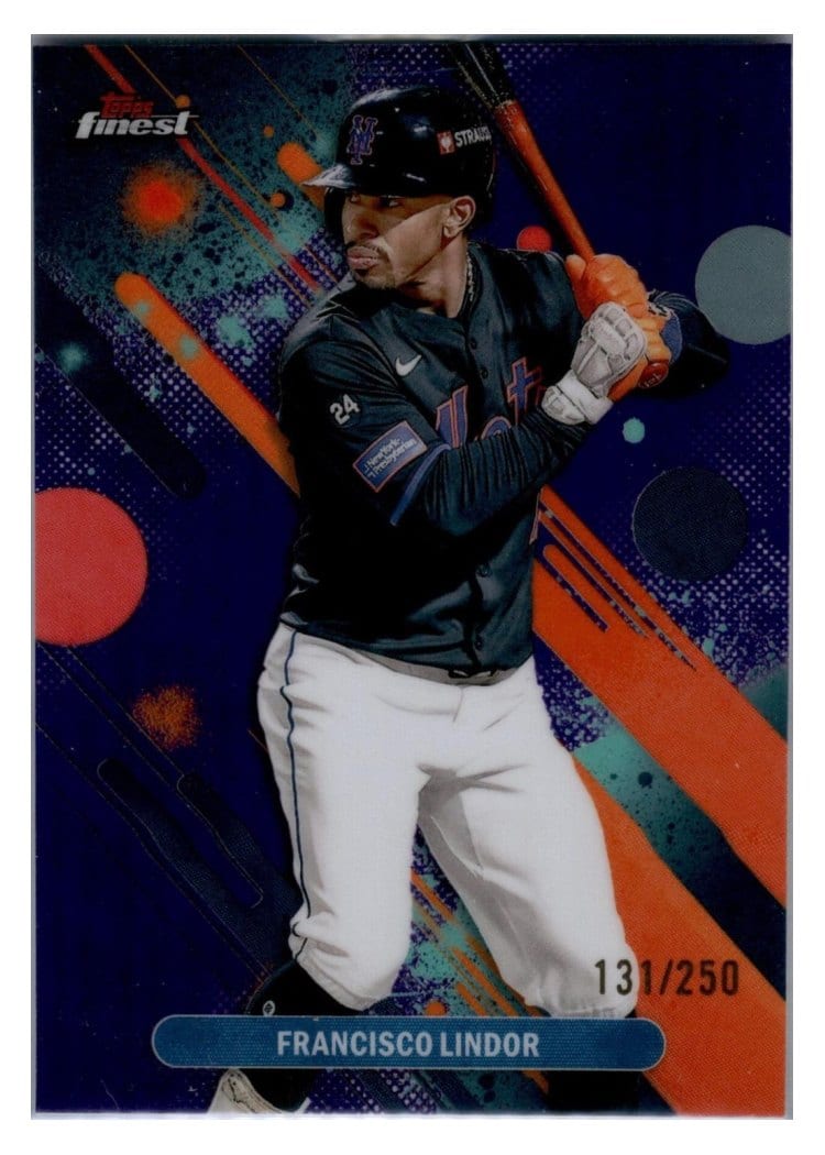 2025 Finest Base Set Francisco Lindor #45 card