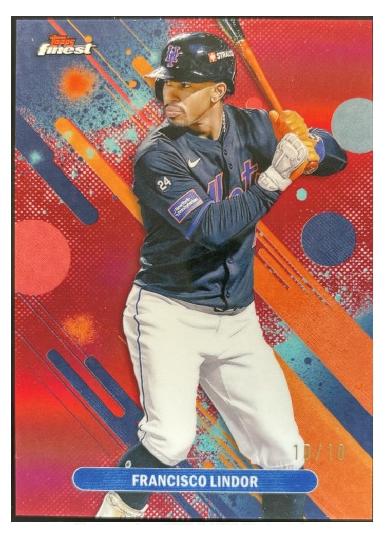 2025 Finest Base Set Francisco Lindor #45 card