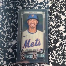 Francisco Lindor 2025 Topps Allen & Ginter Mini Chrome card