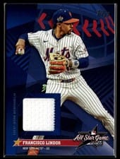 2025 Topps Update All-Star Stitches Francisco Lindor #AS-FL card