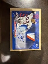 2025 Topps Update All-Star Stitches Autographs Francisco Lindor #AST-FL