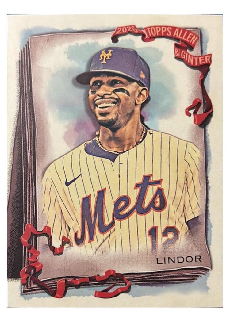 2026 Topps Allen & Ginter Francisco Lindor #1 card
