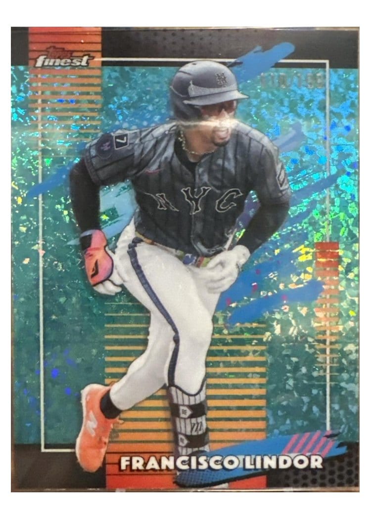 2026 Topps Finest Francisco Lindor #159 card