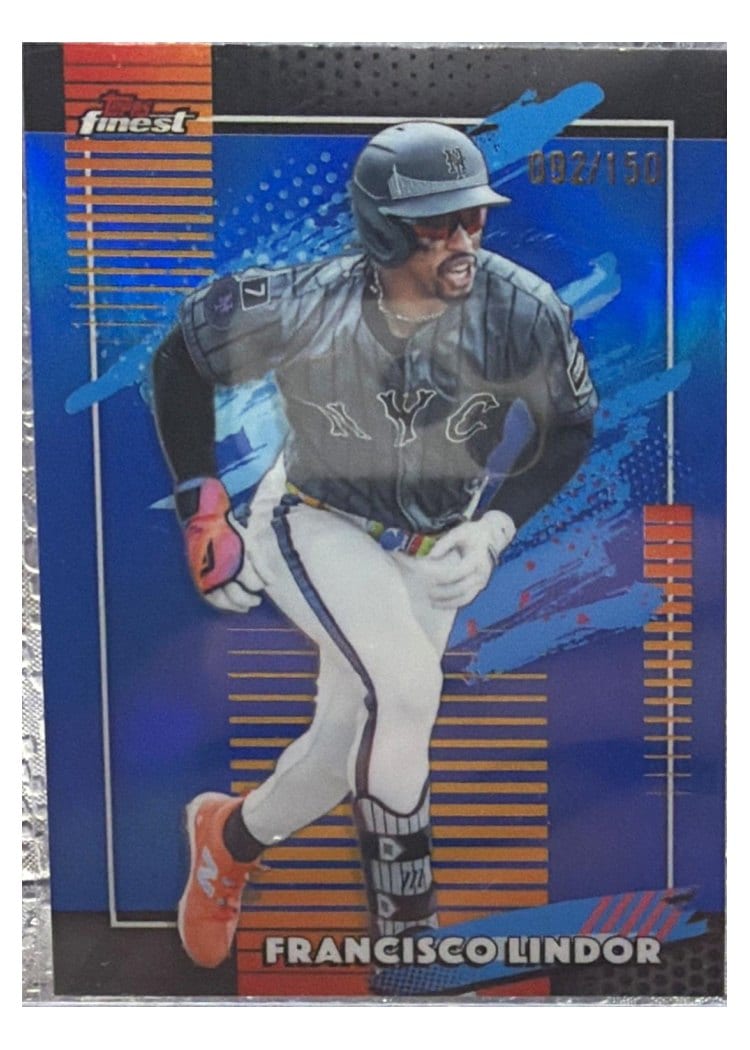2026 Topps Finest Francisco Lindor #159 card