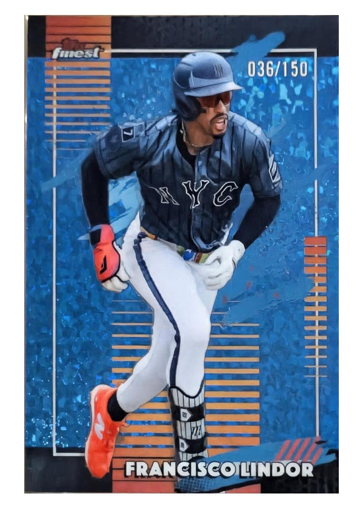 2026 Topps Finest Francisco Lindor #159 card