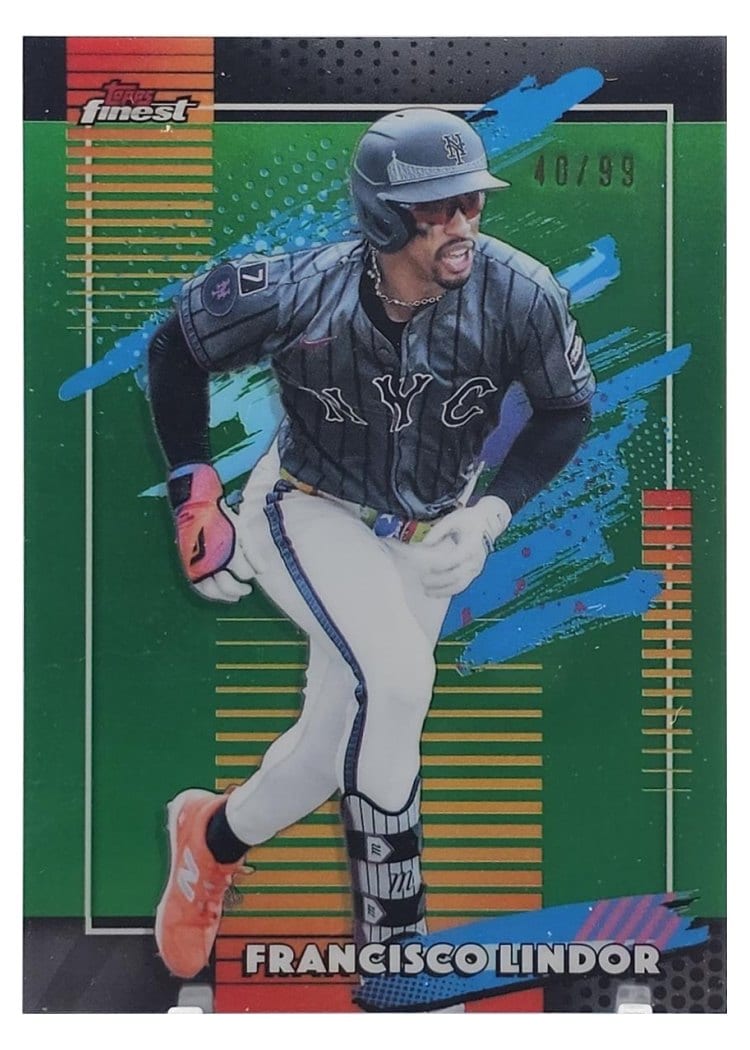 2026 Topps Finest Francisco Lindor #159 card