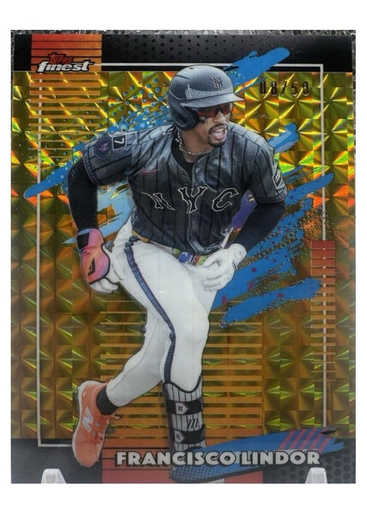 2026 Topps Finest Francisco Lindor #159 card