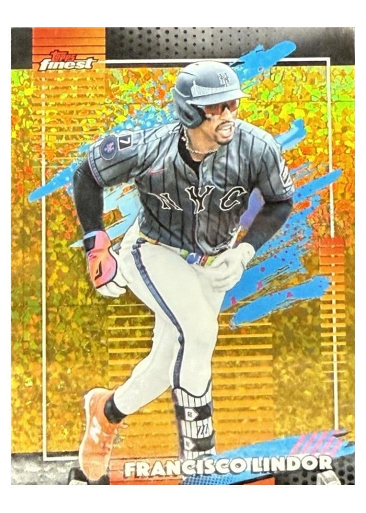 2026 Topps Finest Francisco Lindor #159 card