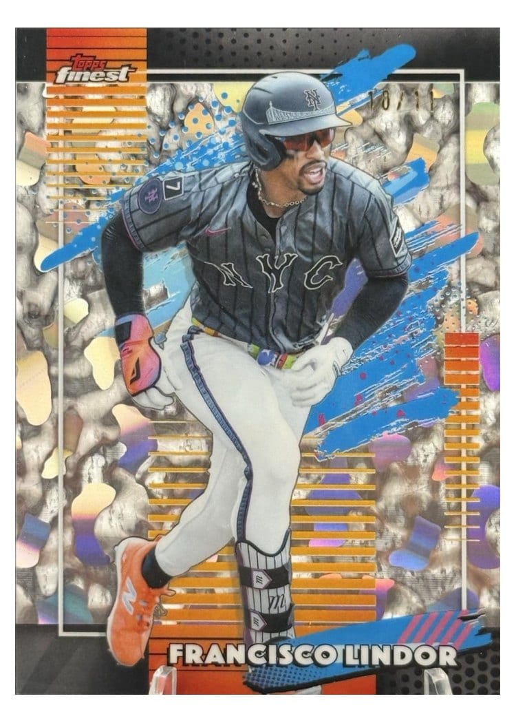 2026 Topps Finest Francisco Lindor #159 card