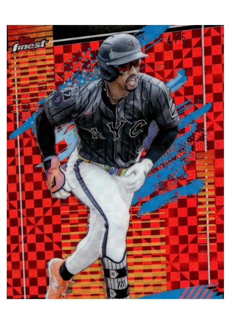 2026 Topps Finest Francisco Lindor #159 card