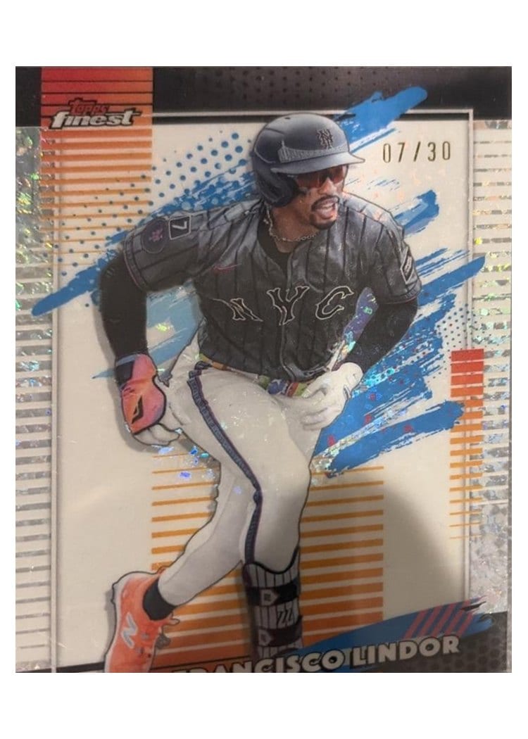 2026 Topps Finest Francisco Lindor #159 card