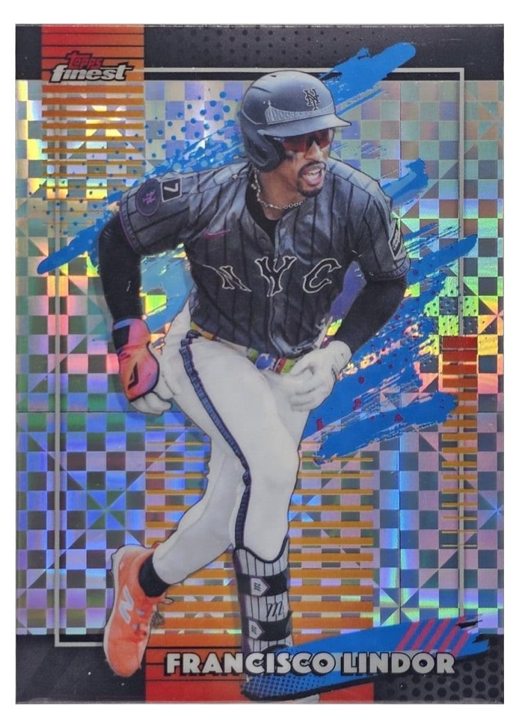 2026 Topps Finest Francisco Lindor #159 card