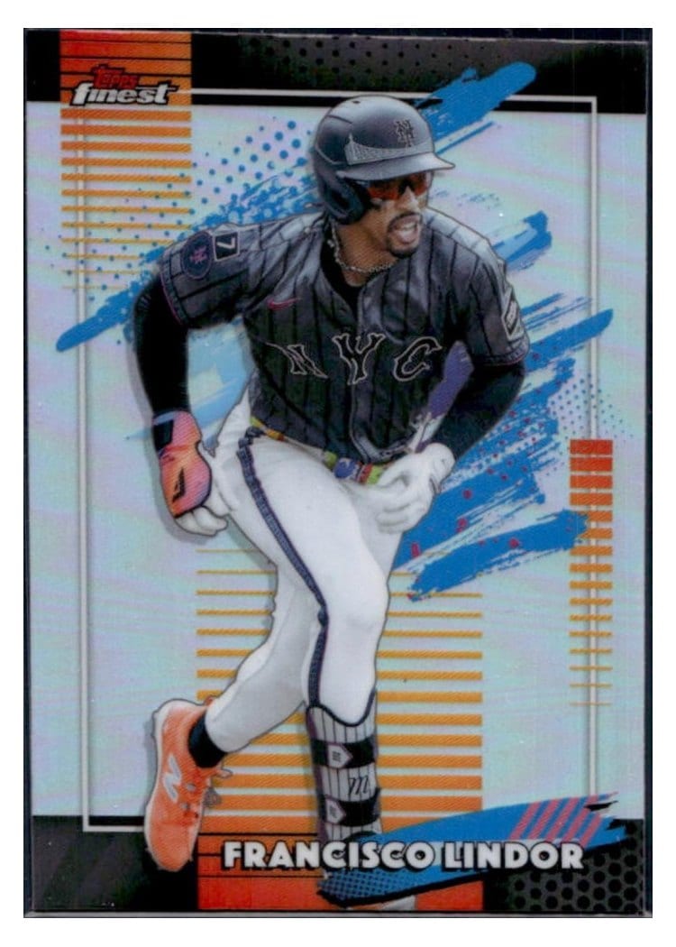 2026 Topps Finest Francisco Lindor #159 card