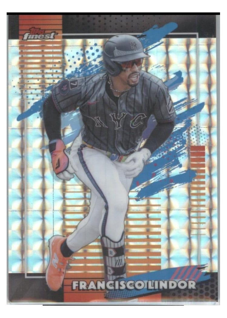 2026 Topps Finest Francisco Lindor #159 card