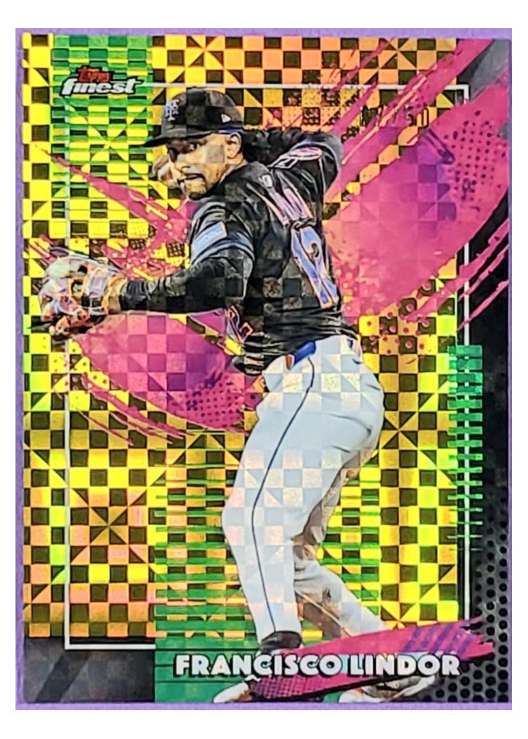 2026 Topps Finest Francisco Lindor #220 card