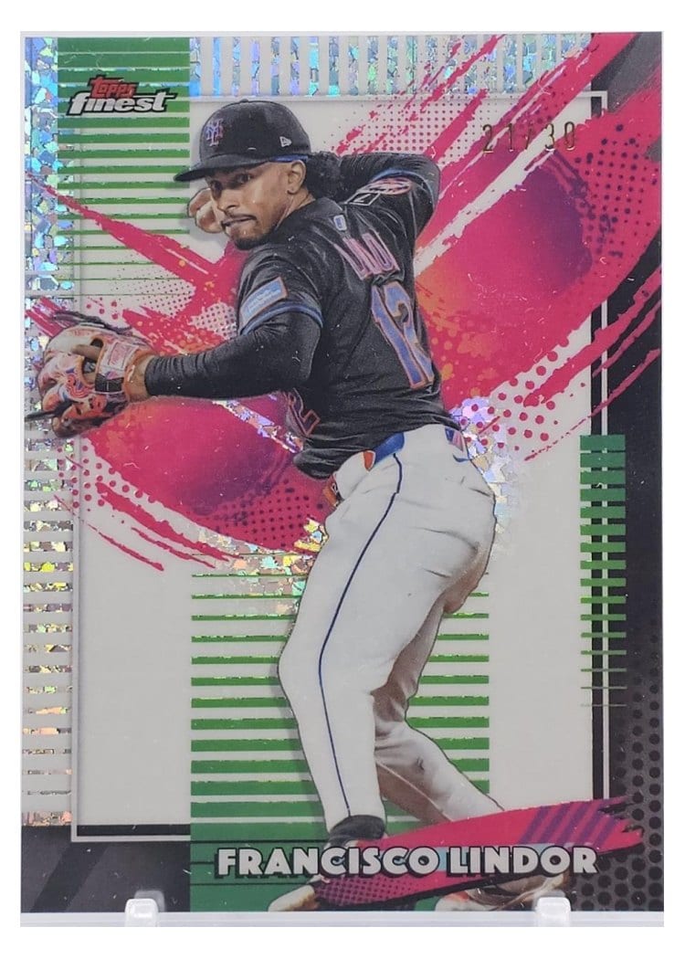 2026 Topps Finest Francisco Lindor #220 card