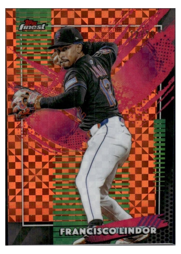 2026 Topps Finest Francisco Lindor #220 card
