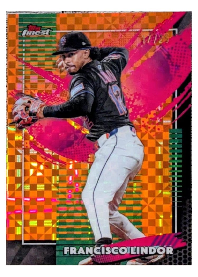 2026 Topps Finest Francisco Lindor #220 card