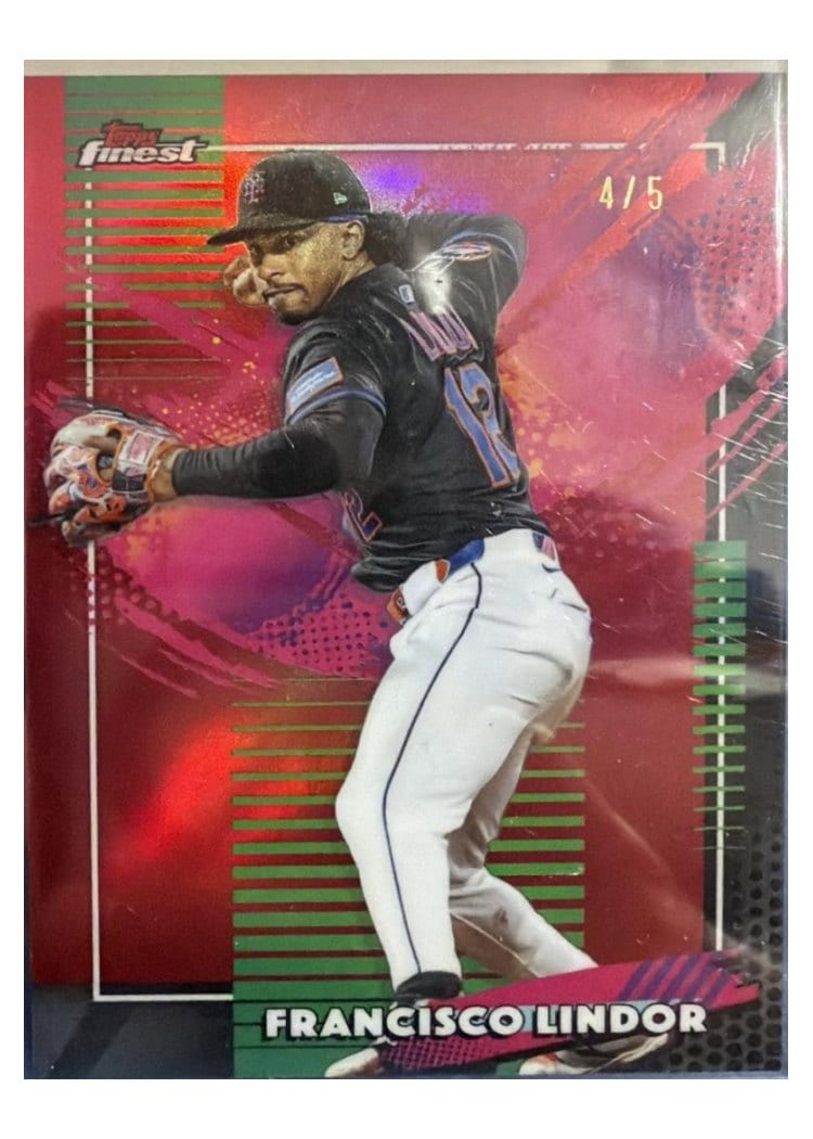 2026 Topps Finest Francisco Lindor #220 card