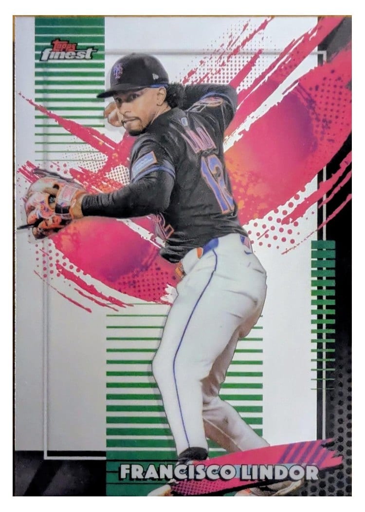 2026 Topps Finest Francisco Lindor #220 card