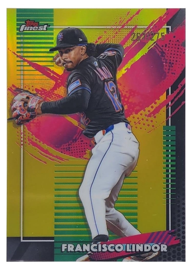 2026 Topps Finest Francisco Lindor #220 card