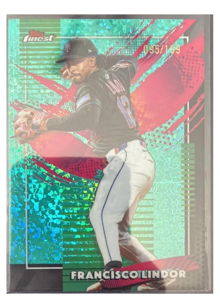 2026 Topps Finest Francisco Lindor #220 card